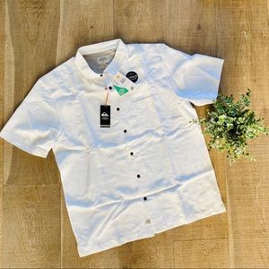 NWT Quicksilver Waterman Short Sleeve Shirt